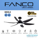 +installation FANCO CO-FAN HELI