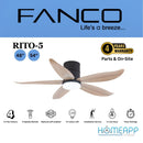 +installation FANCO CO-FAN RITO- 5