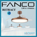 +installation FANCO TRISTAR RETRACT