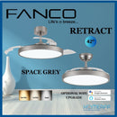 +installation FANCO TRISTAR RETRACT