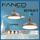 +installation FANCO TRISTAR RETRACT