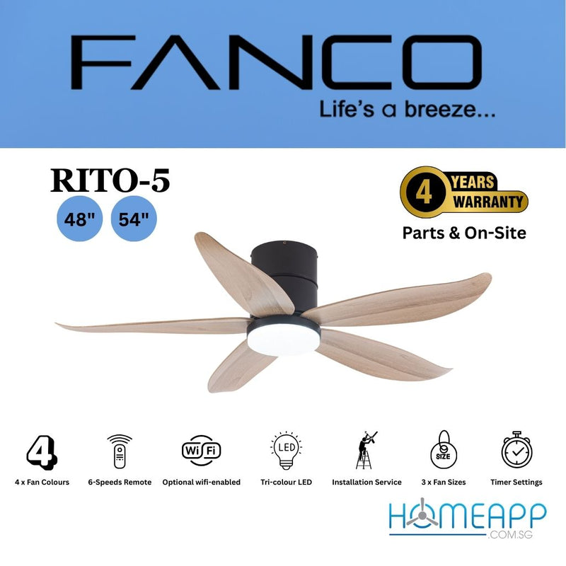 +installation FANCO CO-FAN RITO- 5