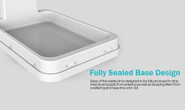 Upella Designer Automatic Infrared Sensor Soft Closing Waste Bin (Rechargeable) – Sensible Life